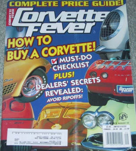CORVETTE FEVER 1996 SEPT - '70 LT-1, '65 L78, '59 FI, CONV PARTS, SHIFT KIT